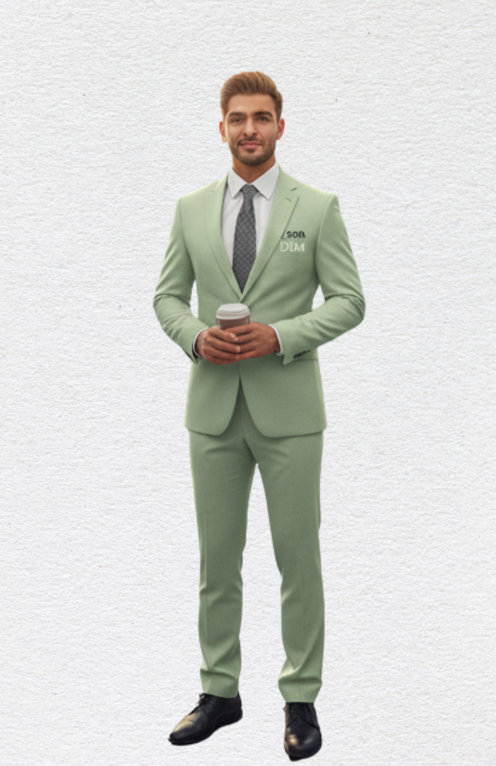 Tailored Navy Blue Corporate Suit for Men in Dubai